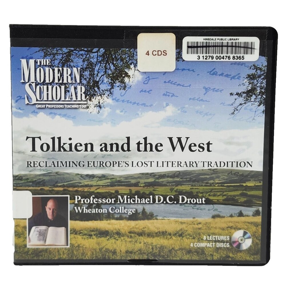The Modern Scholar Audiobooks Tolkien and the West 8 Lectures 4 CDs